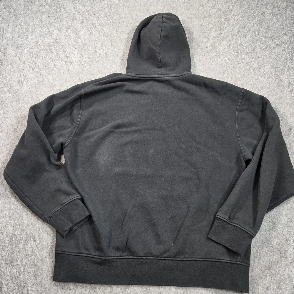 Jordan Hoodie Sweatshirt Mens Medium Black Pullover Jumpman Logo DQ7465-010